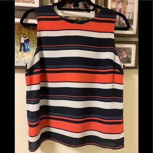 Cute banana republic striped shirt/blouse